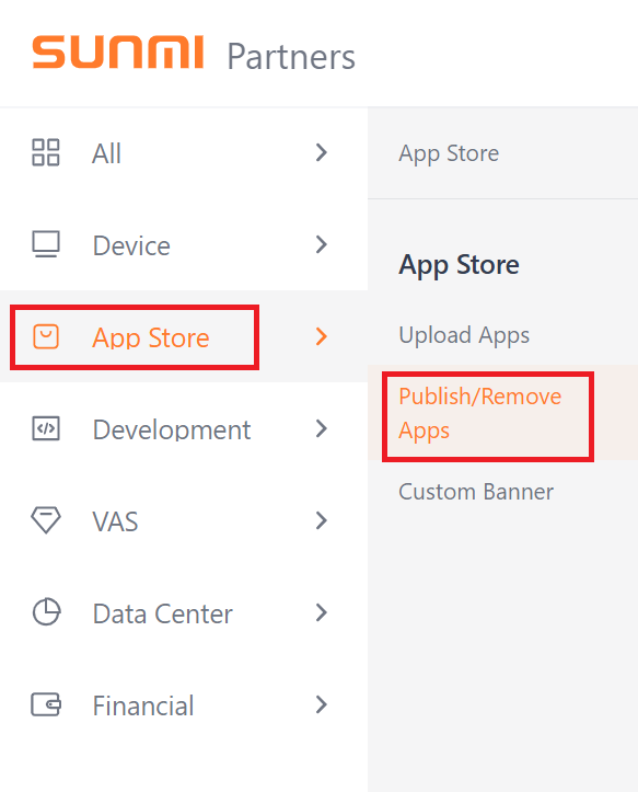 Dashboard – Sunmi Partner Portal